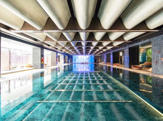 北京网站建设西安W酒店泳池
